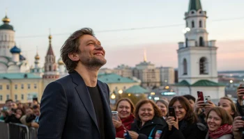 Звезда "Сватов" Добронравов в Казани: восторженные отзывы о городе и премьера нового фильма
