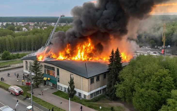 Крупный пожар у загородного клуба «Утрау» в Казани сняли на видео очевидцы Крупный пожар у загородного клуба «Утрау» в Казани сняли на видео очевидцы