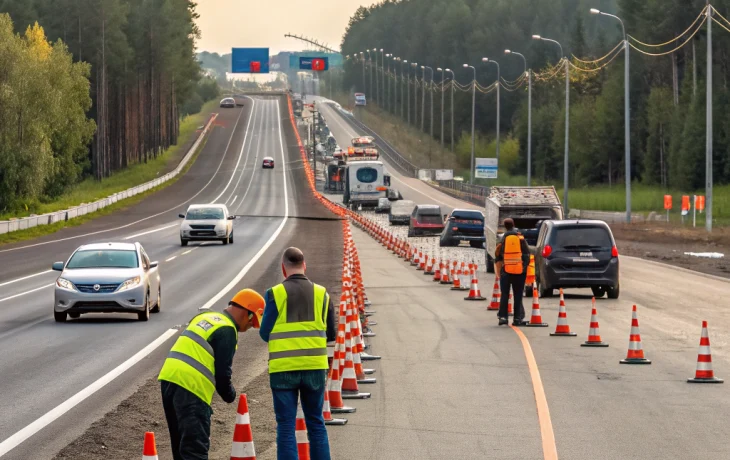 В Татарстане временно перекроют М7 из-за монтажа габаритных ворот над трассой В Татарстане временно перекроют М7 из-за монтажа габаритных ворот над трассой